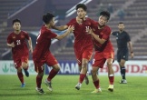 Thắng đậm U17 Đài Loan, U17 Việt Nam dẫn đầu bảng F vòng loại U17 châu Á