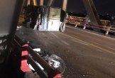 Thanh niên đi xe máy tử vong sau va chạm xe tải trên cầu Chương Dương