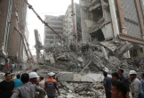 Sập tòa nhà 10 tầng tại Iran, ít nhất 80 người kẹt dưới đống đổ nát