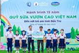 Quỹ sữa vươn cao Việt Nam và Vinamilk trao tặng 1,9 triệu ly sữa cho 21.000 trẻ em trong năm 2022