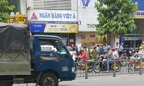 cướp ngan hàng ở Sài Gòn