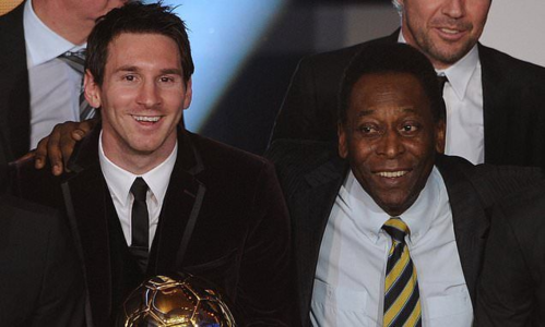 Pele chưa từng công nhận tài năng của Messi.