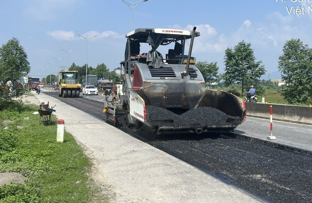 Trung tu lần 2 Quốc lộ 1 qua Nghệ An, Hà Tĩnh để phục vụ đi lại dịp Tết