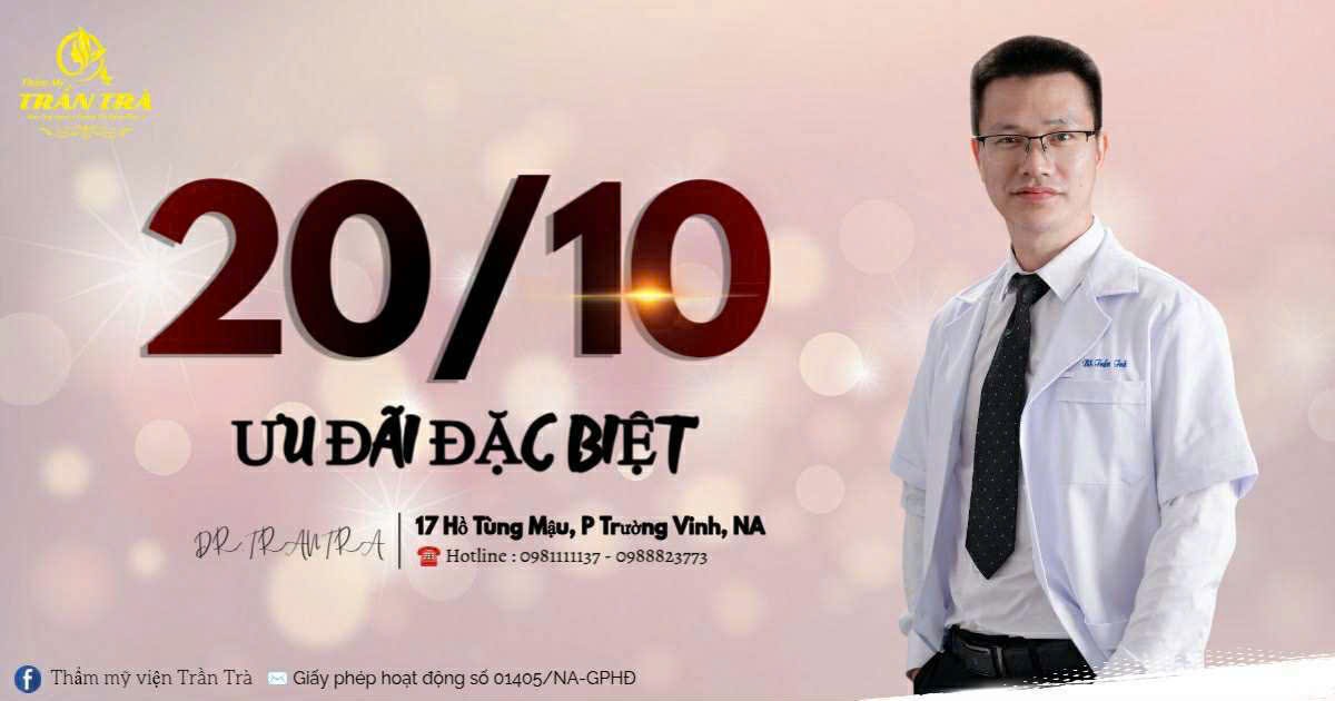 Cùng thẩm mỹ viện Trần Trà tri ân ngày phụ nữ Việt Nam 20/10