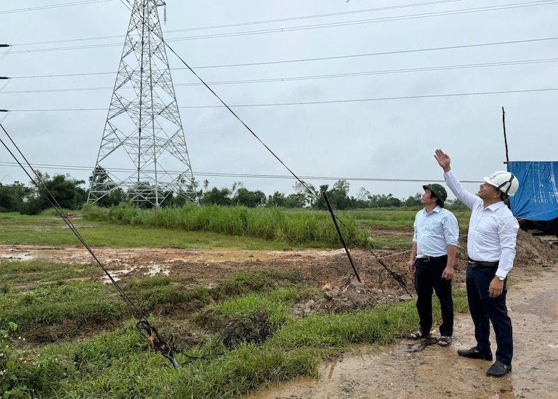 Cụm dự án truyền tải điện từ Lào tại Nghệ An phấn đấu về đích trong tháng 11/2025