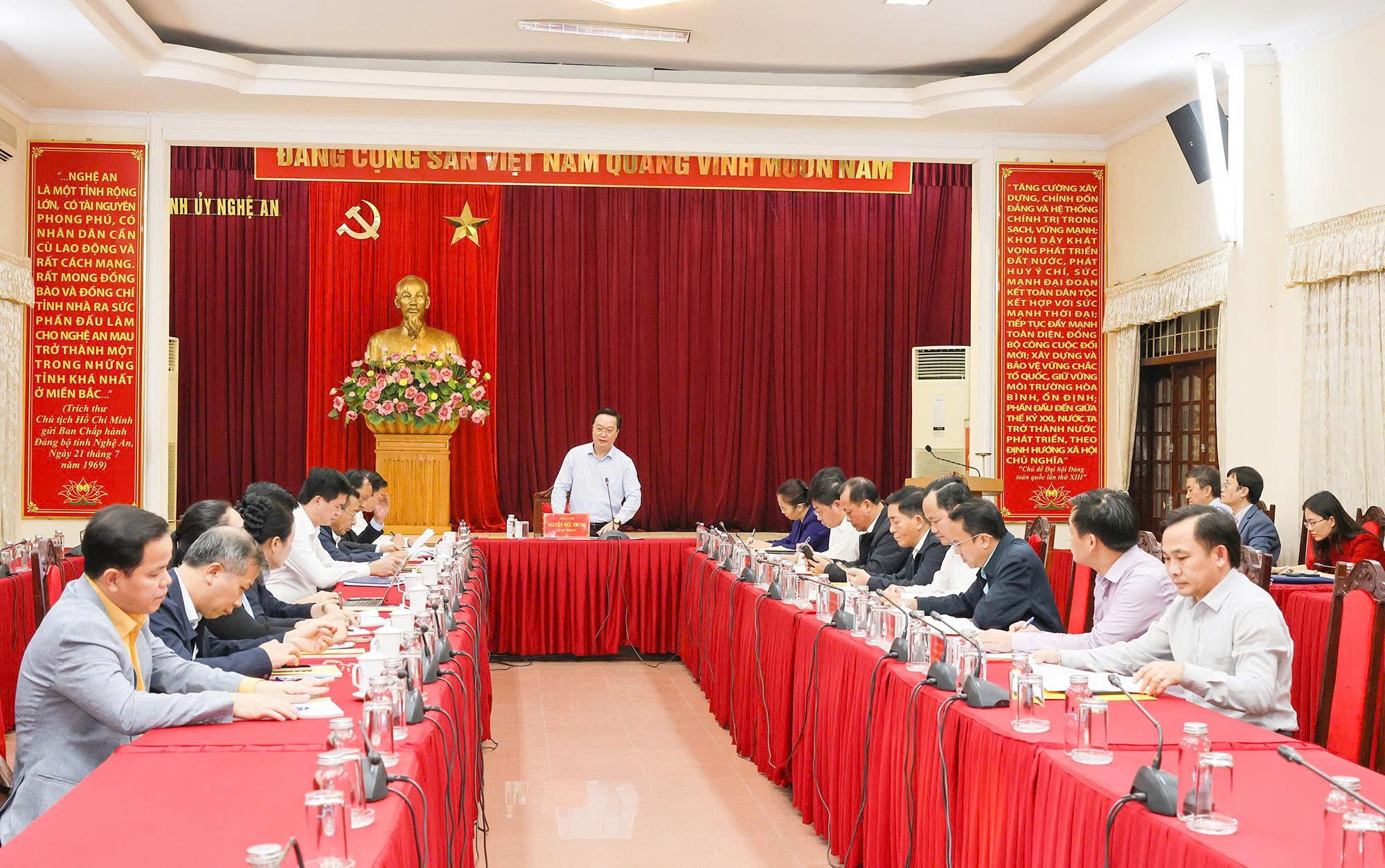 Ban Thường vụ Tỉnh ủy duyệt Đại hội đại biểu Mặt trận Tổ quốc Việt Nam tỉnh lần thứ XVI, nhiệm kỳ 2025 - 2030