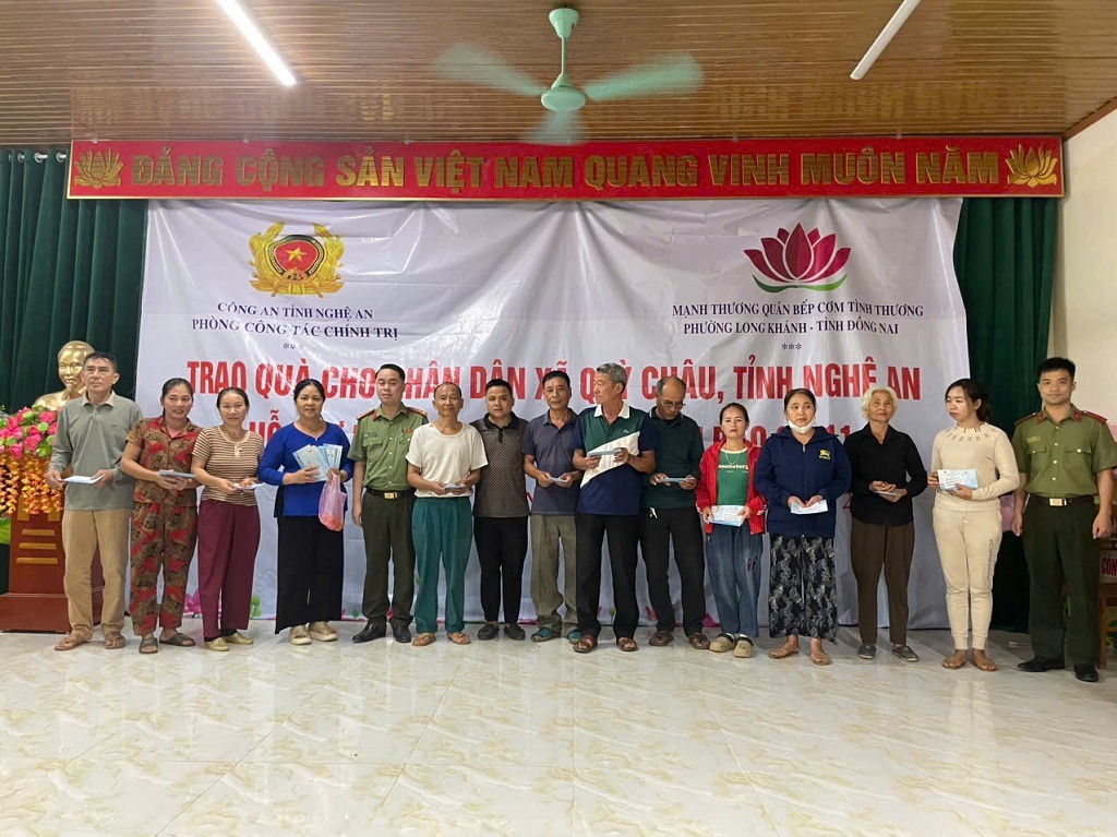 Lan tỏa yêu thương đến đồng bào vùng cao Quỳ Châu