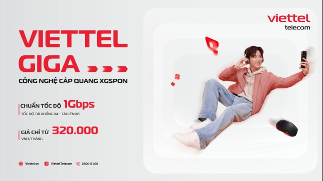 Viettel chính thức ra mắt gói cước GIGA – Siêu tốc độ cho mọi trải nghiệm