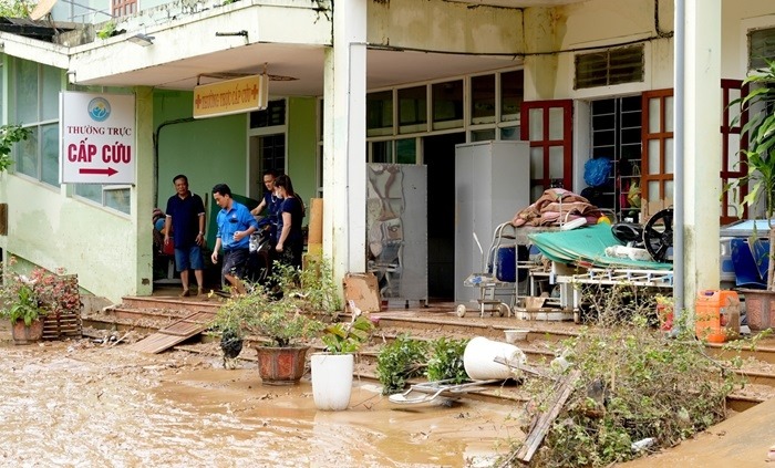 Nghệ An: Khẩn cấp khôi phục hạ tầng y tế ở vùng cao bị thiệt hại do mưa bão