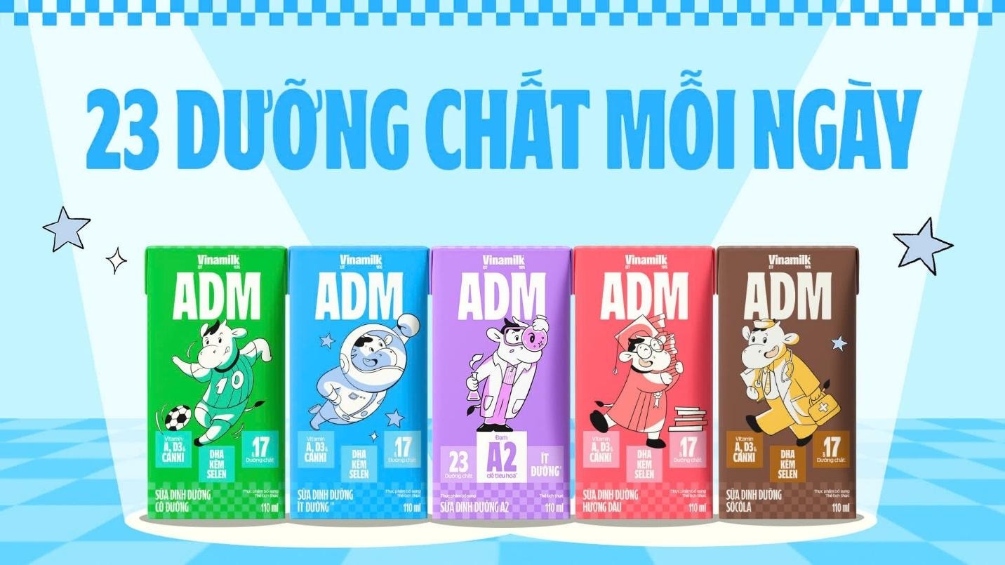 Vinamilk ADM: Xứng danh biểu tượng tuổi thơ liên thế hệ