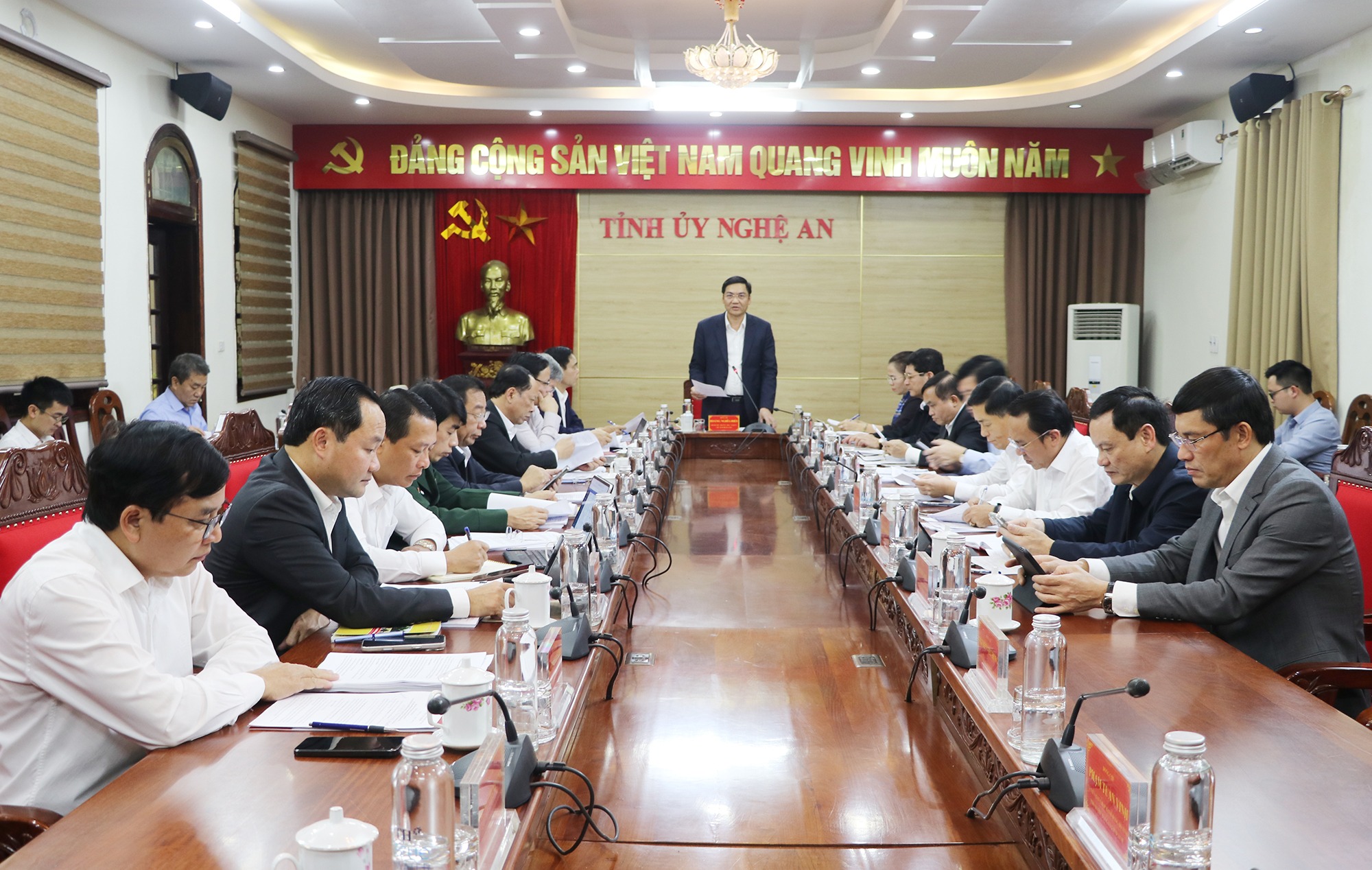 Ban Thường vụ Tỉnh ủy cho ý kiến vào các nội dung thuộc thẩm quyền