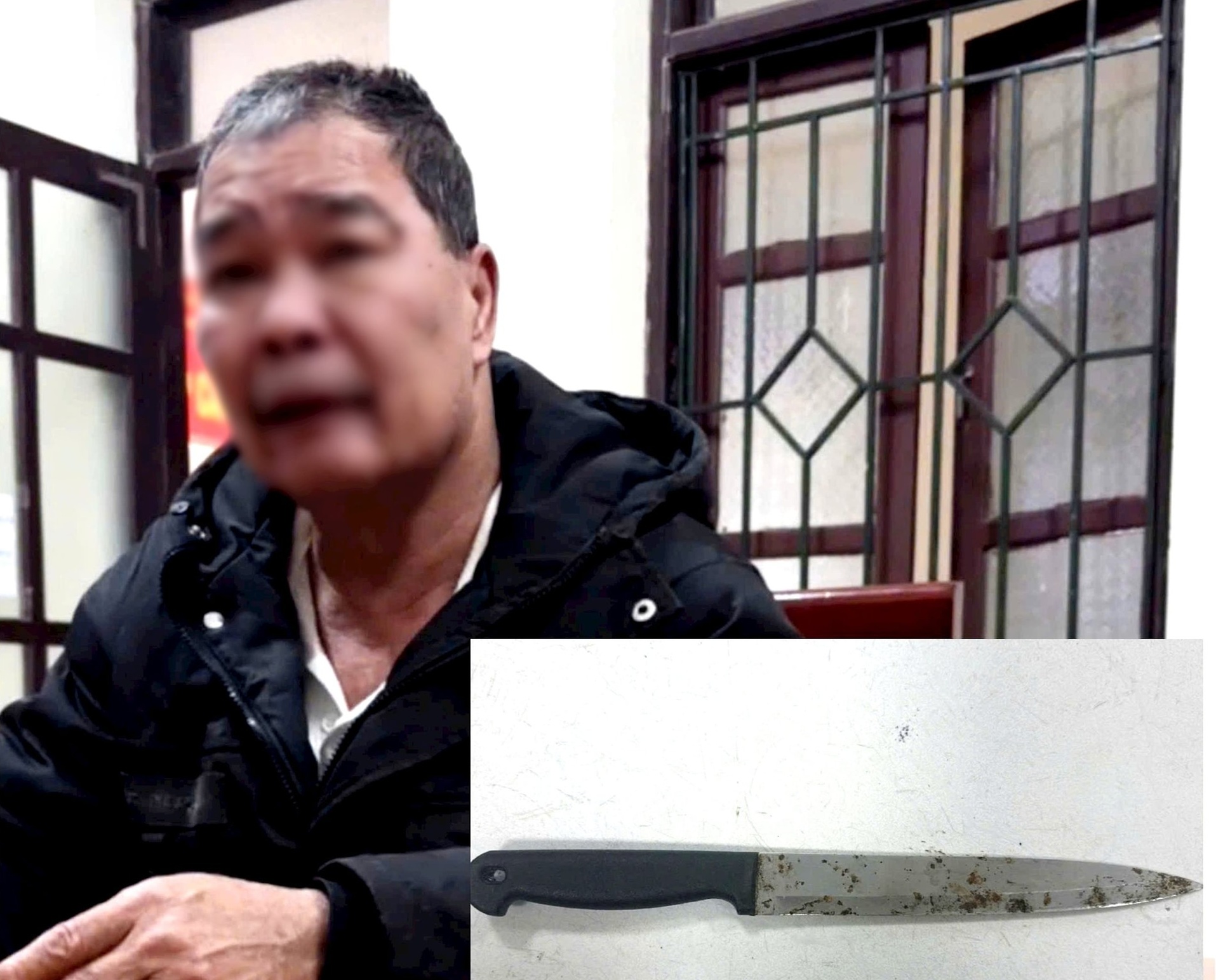 Mâu thuẫn đất đai, anh dùng d.ao đ.âm em bị thương