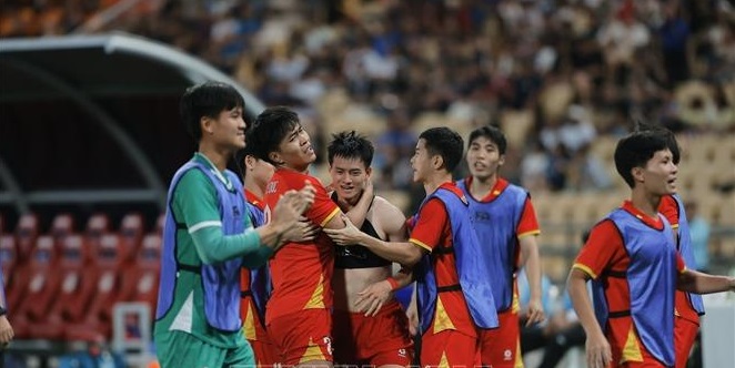 Ngược dòng quả cảm, U22 Việt Nam vô địch SEA Games 33