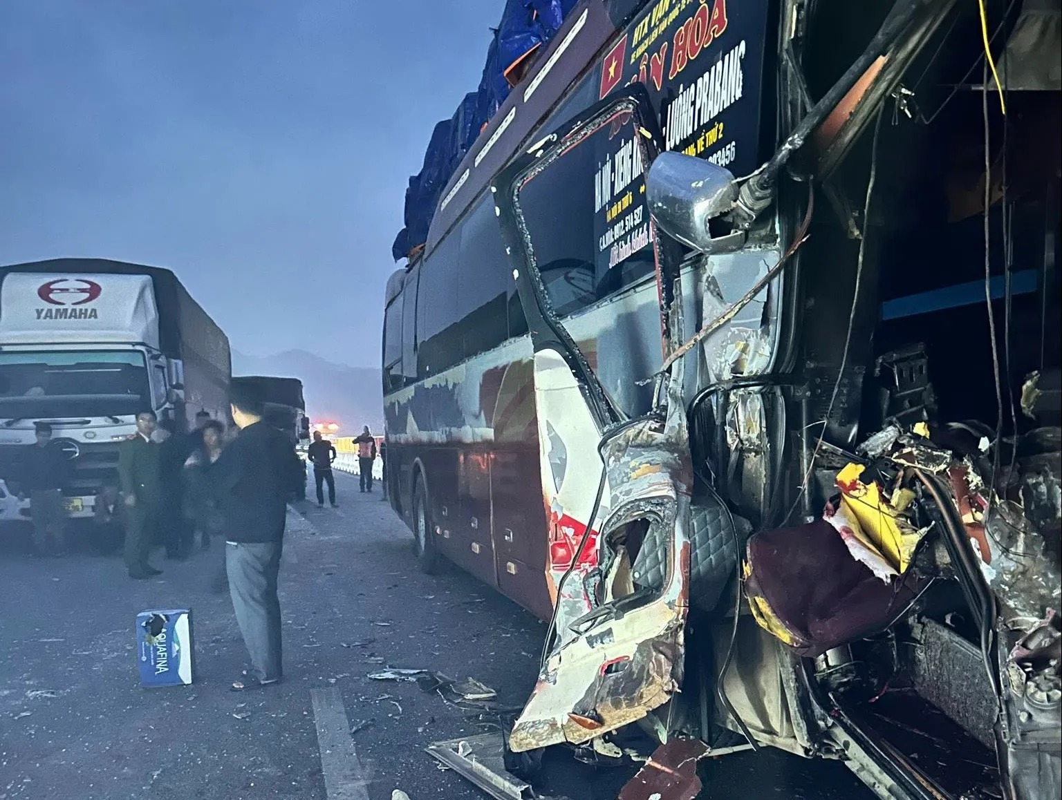 Nghệ An: T.a.i n.ạ.n giao thông liên hoàn trên cao tốc Bắc - Nam khiến 1 người t.ử v.o.n.g