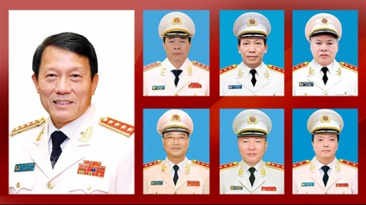 Tiểu sử 7 đồng chí lãnh đạo Bộ Công an trúng cử Ban Chấp hành Trung ương Đảng khoá XIV
