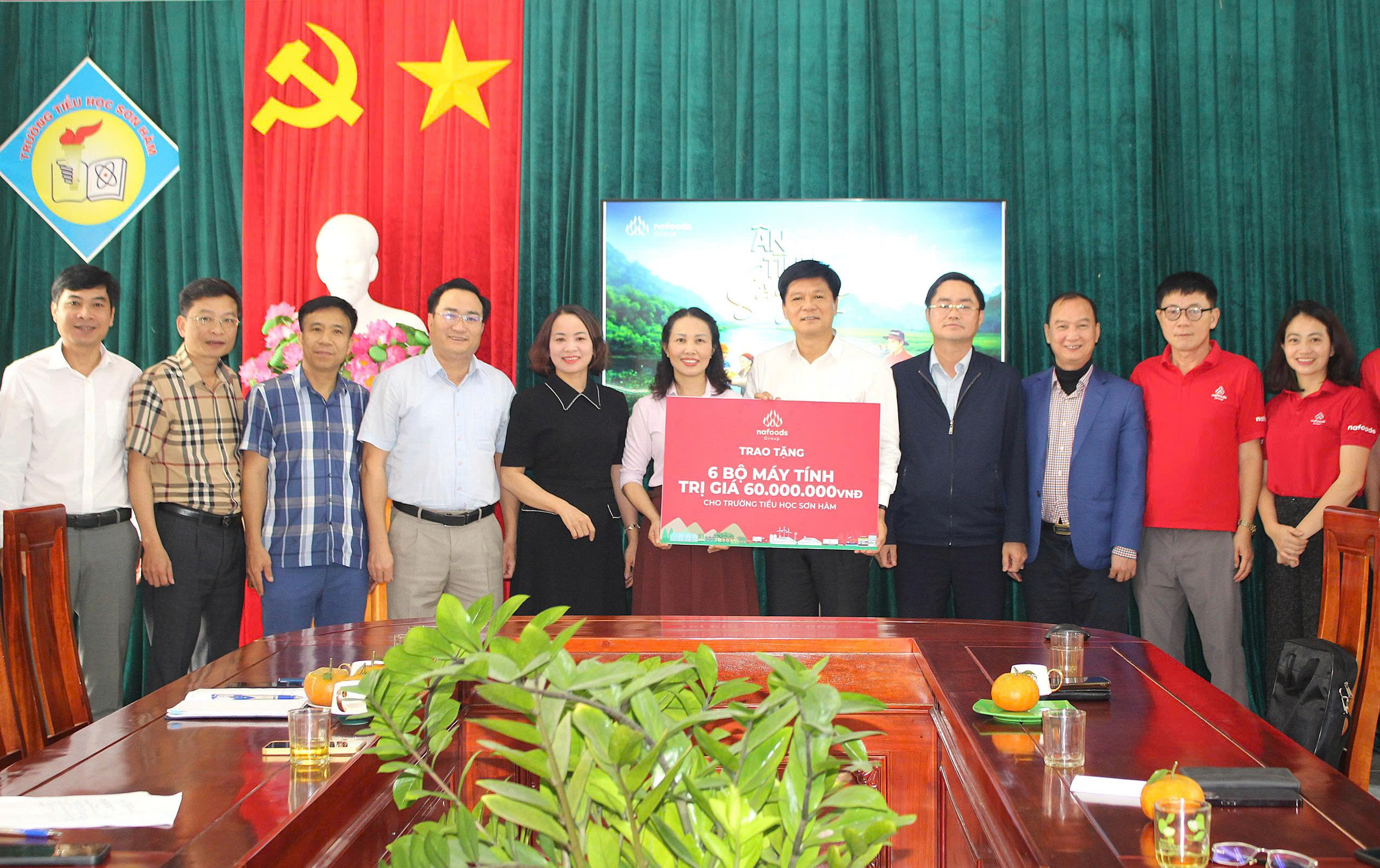 Nafoods lan tỏa yêu thương qua hoạt động hỗ trợ giáo dục tại Hà Tĩnh