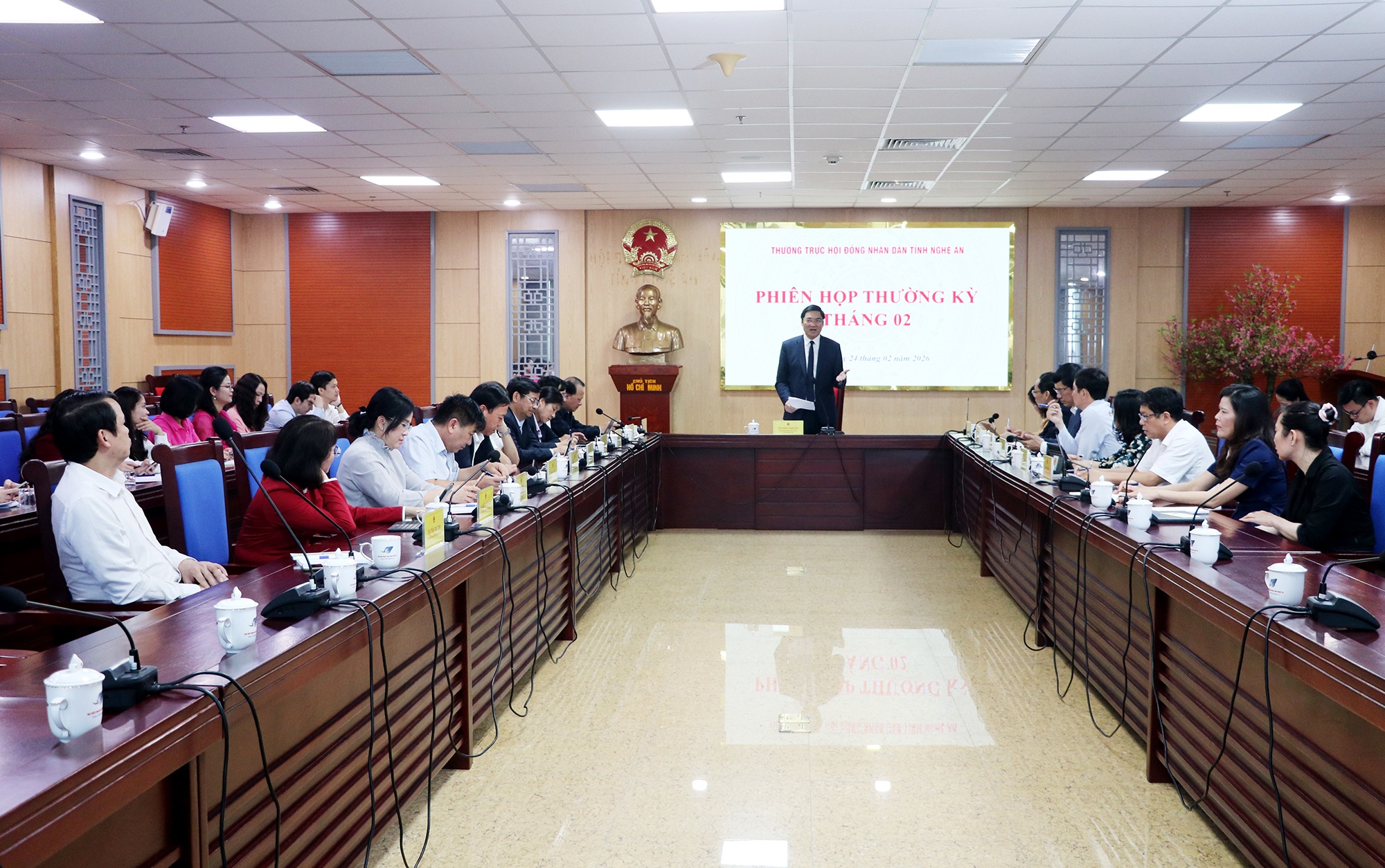 Thường trực HĐND tỉnh họp phiên thường kỳ tháng 02/2026