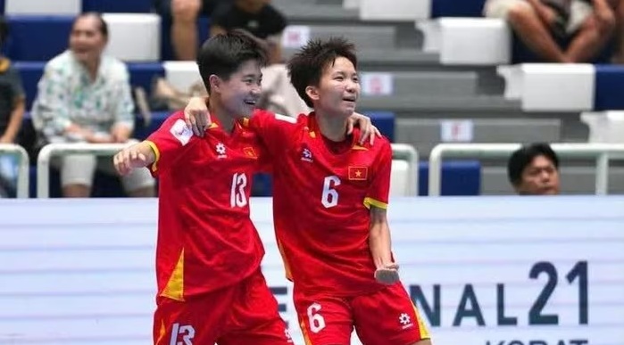 Thắng Indonesia, tuyển futsal nữ Việt Nam giành huy chương đồng Giải futsal Đông Nam Á