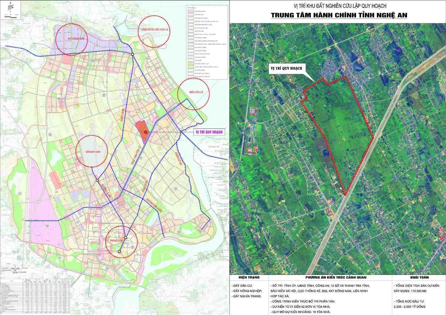 Trung tâm hành chính tỉnh Nghệ An: Kỳ vọng phát triển toàn diện khu vực dân cư mới