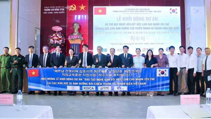 Nghệ An khởi động dự án hỗ trợ đào tạo nghề gắn với liên kết việc làm cho nhóm yếu thế