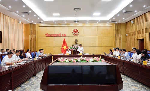 Hội nghị thẩm định hồ sơ điều chỉnh Quy hoạch tỉnh Nghệ An thời kỳ 2021 -2030, tầm nhìn đến năm 2050