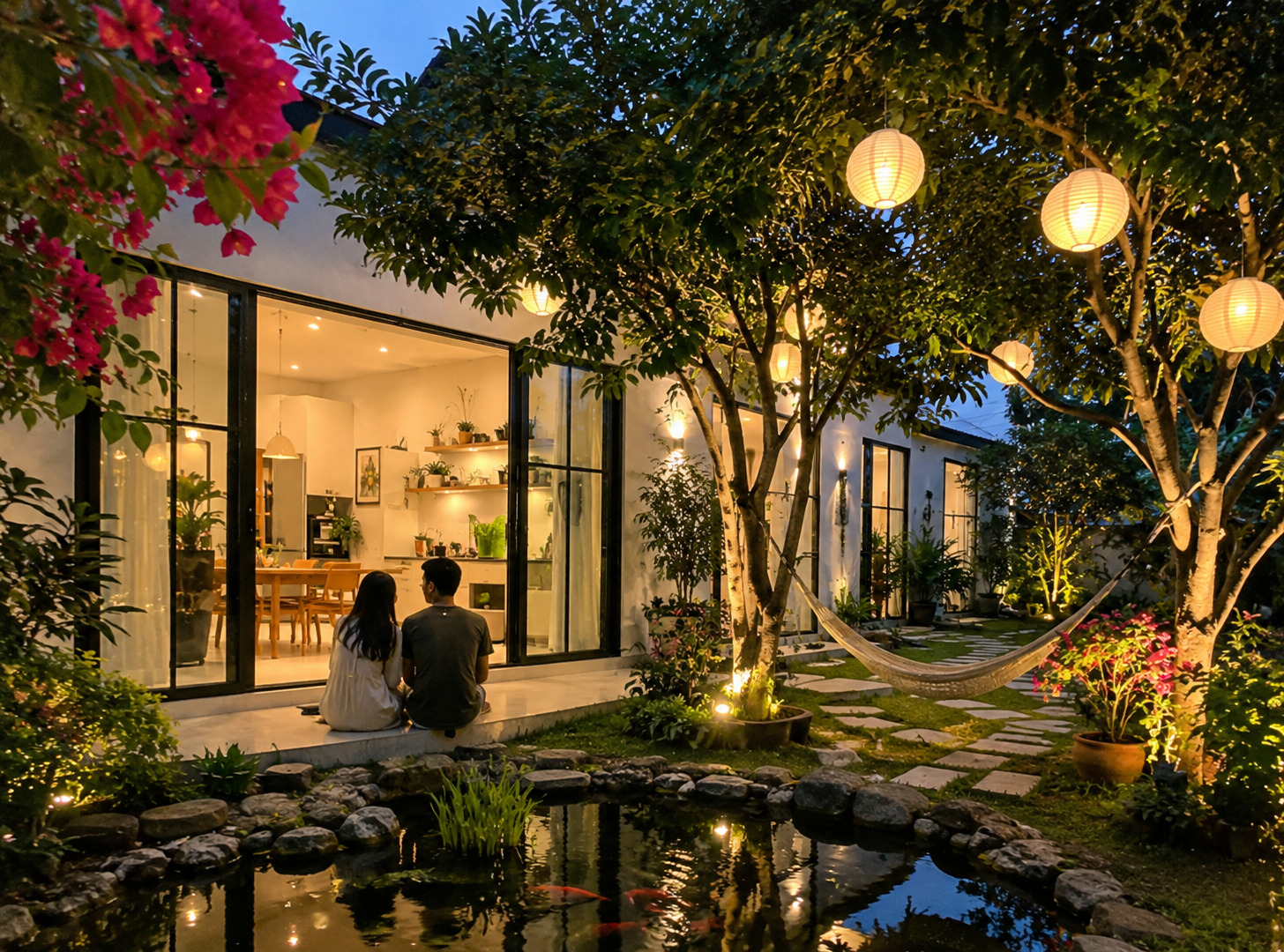 Vợ chồng trẻ suýt