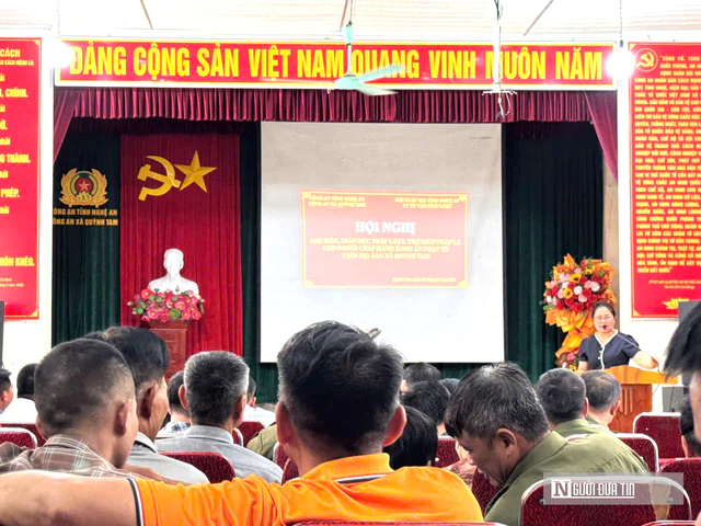 Nghệ An: Đồng hành pháp lý, tiếp sức cho người chấp hành xong án phạt tù tái hòa nhập cộng đồng