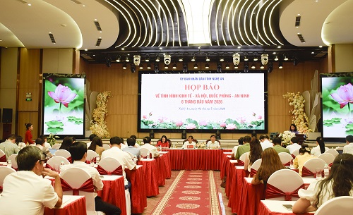 UBND tỉnh tổ chức họp báo tình hình kinh tế - xã hội, quốc phòng – an ninh 6 tháng đầu năm