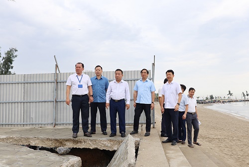 Phó Chủ tịch UBND tỉnh, Tổ trưởng Tổ công tác số 02 kiểm tra các dự án trọng điểm