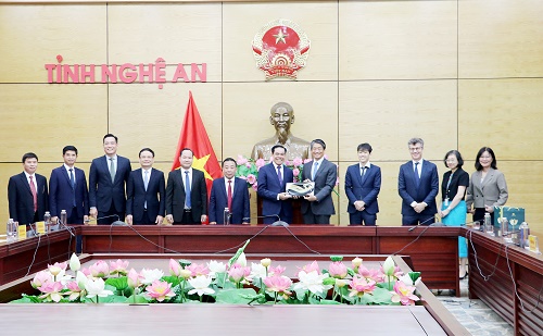 Nghệ An đẩy mạnh hợp tác chiến lược với UNESCO và các đối tác Nhật Bản hướng tới phát triển xanh, bền vững