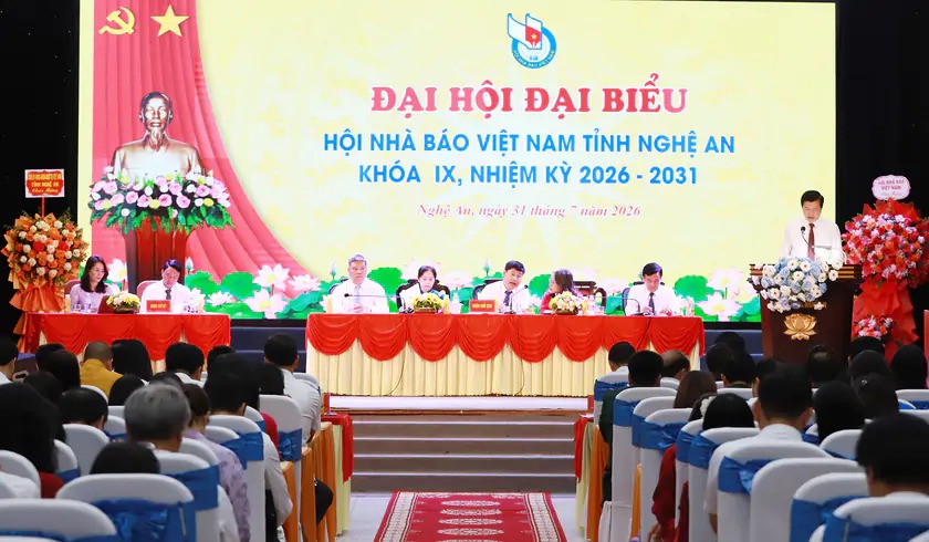 Ông Trần Minh Ngọc tiếp tục giữ chức Chủ tịch Hội nhà báo Nghệ An