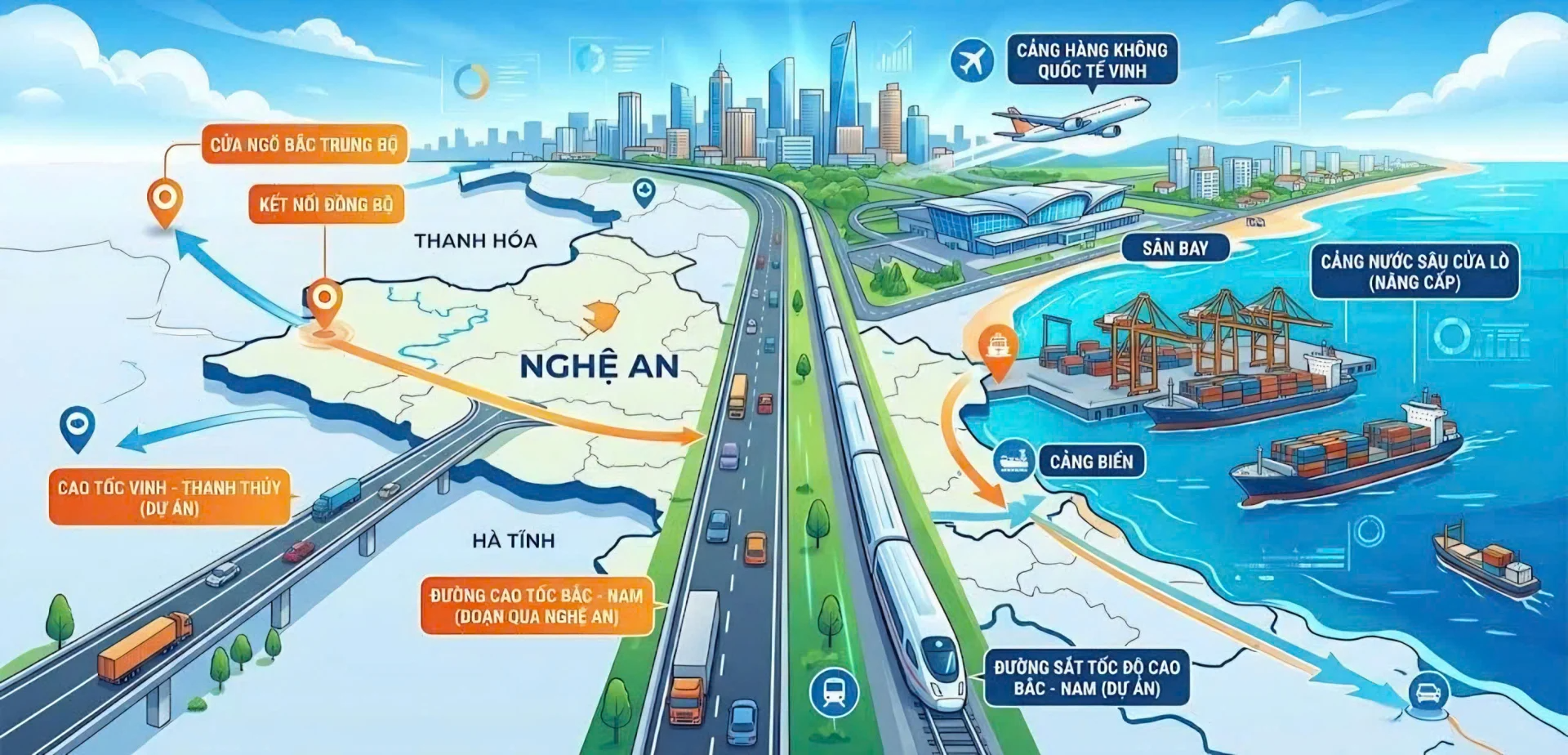 Nghệ An trước vận hội mới - Bài cuối: Khát vọng cực tăng trưởng mới