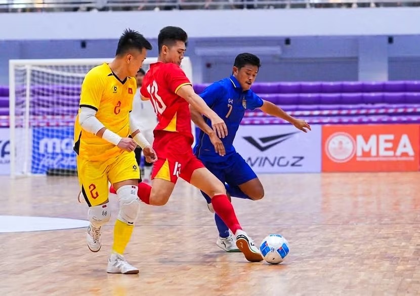 Bị dẫn 3 bàn, futsal Việt Nam vẫn ngược dòng ngoạn mục trước Thái Lan