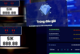 Đấu giá biển số xe bớt nóng, nhiều biển số “nằm sàn”