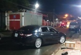 Ôtô Camry phát nổ bốc cháy, tài xế tử vong trên ghế lái
