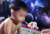 Công an đang lấy lời khai cha dượng trong clip nghi ép bé 3 tuổi hút ma túy đá
