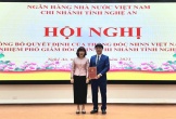 Bổ nhiệm Phó Giám đốc NHNN chi nhánh tỉnh Nghệ An