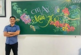 Thầy giáo 18 năm đi dạy khiến dân tình trầm trồ với loạt tranh vẽ bảng đẹp như tác phẩm nghệ thuật