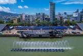 Cận cảnh khán đài, trận địa pháo hoa quốc tế Đà Nẵng trước giờ khai mạc