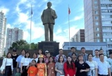 Biểu tượng của tình hữu nghị đặc biệt giữa Ulianovsk (Nga) và tỉnh Nghệ An