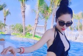 Cận cảnh nhan sắc cực phẩm vợ tiền đạo tân binh ĐT Việt Nam