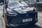 Người trúng đấu giá biển số đã đi đăng ký xe, gắn lên ô tô Lexus RX350