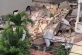 Camera an ninh ghi khoảnh khắc sập căn nhà 4 tầng ở TPHCM, 7 người mắc kẹt