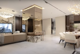 Ngỡ ngàng penthouse 600m2 giữa trung tâm TP HCM chỉ để tiếp khách