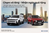 Sự kiện 'Chạm vô lăng - Nhận ngàn quà tặng' tại Showroom Hyundai Vinh