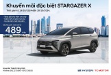 Hyundai Vinh khởi động chương trình khuyến mãi đặc biệt cho dòng xe Stargazer