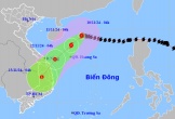 Bão Yinxing đổi hướng, đi về vùng biển Trung Bộ