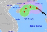 Bão số 8 suy yếu, miền Trung mưa lớn