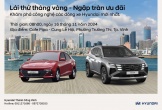 'Lái thử tháng vàng - Ngập tràn ưu đãi' cùng Hyundai Vinh tại Cafe Pipa