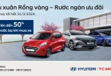 Hyundai Vinh 'chơi lớn' với chương trình khuyến mãi tháng 3